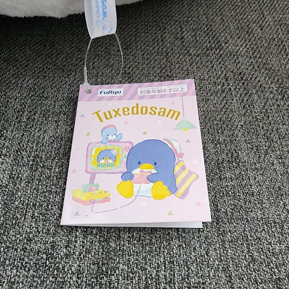 Tuxedo Sam Large Snowy Adorable Plushy (Sanrio) - Picture 3 of 3